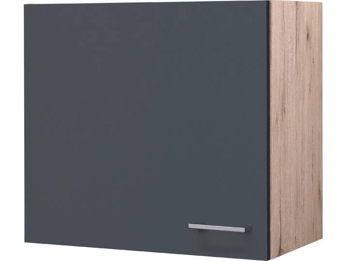 Hängeschrank FLEX-WELL Morena , grau (basaltgrau, san remo eiche), B:60cm H:54,8cm T:32cm, Holzwerkstoff, Schränke, Küchenhängeschrank, (B x H x T) 60 x 54,8 x 32 cm von BAUR