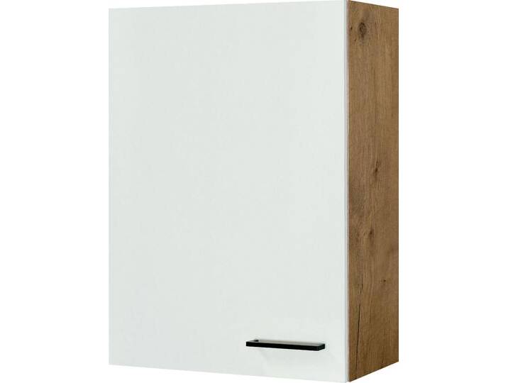 Hängeschrank FLEX-WELL Vintea , beige (magnolia matt, lancelot oak), B:60cm H:89cm T:32cm, Holzwerkstoff, Schränke, Küchenhängeschrank, (B x H x T) 60 x 89 x 32 cm, für viel Stauraum von BAUR