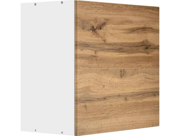 Hängeschrank KOCHSTATION KS-Kehl , weiß (wotaneiche, weiß), B:60cm H:57cm T:34cm, MDF, Schränke, Breite 60 cm von BAUR