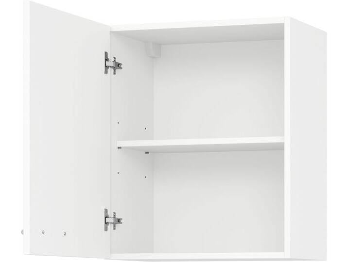 Hängeschrank KOCHSTATION  KS-Scafa , wahlweise Türschlag rechts oder links , weiß (weiß, zement hell), B:50cm H:60cm T:35cm, Schränke, in meheren Breiten, Höhe 60 cm, wahlweise Türschlag rechts oder links von BAUR