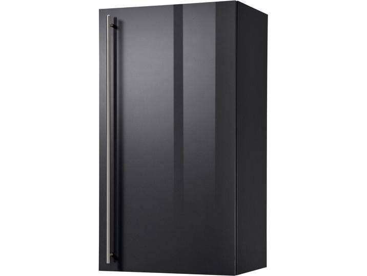 Hängeschrank WIHO KÜCHEN Chicago , schwarz (front: anthrazit glanz, korpus: anthrazit matt), B:50cm H:90cm T:35cm, Schränke, 50 cm breit, 90 cm hoch, für viel Stauraum von BAUR