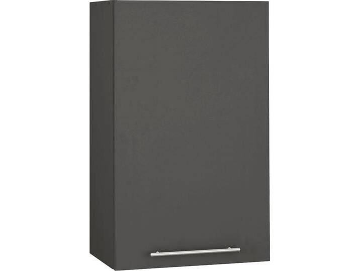 Hängeschrank WIHO KÜCHEN Unna , grau (front und korpus: anthrazit), B:60cm H:90cm T:35cm, Schränke, Küchenhängeschrank, 60 cm breit, 90 cm hoch von BAUR