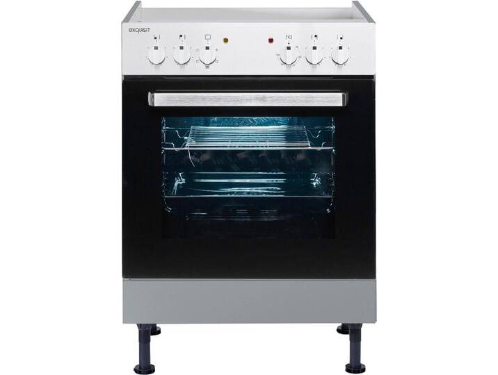 Herdumbauschrank KOCHSTATION KS-Cara , grau (basaltgrau), B:60cm H:87cm T:58,4cm, Schränke von BAUR