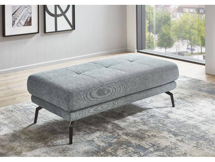 Hocker DIE PLANBAR MP-IN20126 , blau (ocean), B:132cm H:45cm T:68cm, 100% Polyester, Hocker, Sitzhocker, in Bezug Mircrofaser von BAUR