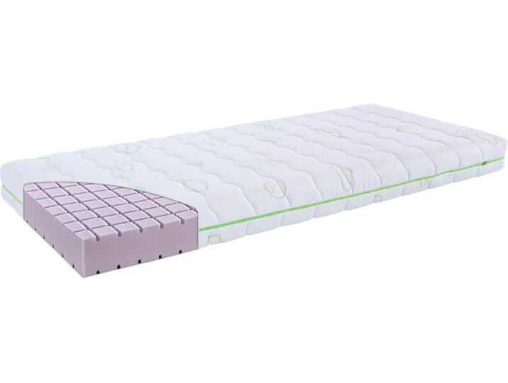 Jugendmatratze TRÄUMELAND Kinder- & Jugendmatratze Vollmond, 90x190, 90x200cm und weitere Größen Gr. 1, weiß, B:90cm H:14cm L:200cm, Bezug: 68% Polyester, 32% Lyocell (TENCEL™). Steppfüllung: 100% Polyester, Matratzen, Matratze, Allergiker geeignet (Hausstauballergiker) von BAUR