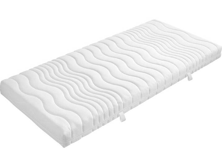 Kaltschaummatratze ALINA Dura Med Gr. 3, weiß, B:80cm H:19cm L:210cm, Bezug: 100% Polyester. Steppfüllung: 100% Polyester, Matratzen von BAUR
