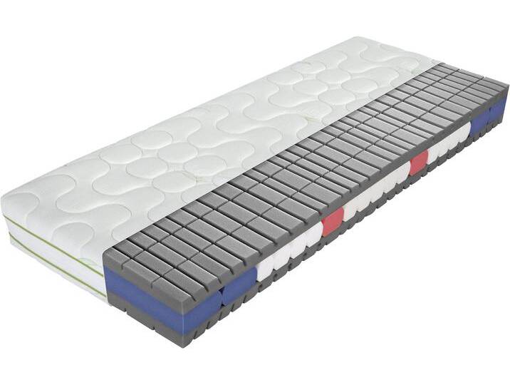 Kaltschaummatratze ALINA Harmonie KS 19 Gr. 3, weiß, B:90cm H:21cm L:210cm, Bezug: 60% Polyester, 40% Viskose. Steppfüllung: 100% Polyester, Matratzen, Innovative Schnitttechnik Kaltschaummatratze ALINA Harmonie KS 19 Gr. 3, weiß, B:90cm H:21cm L:210cm, Bezug: 60% Polyester, 40% Viskose. Steppfüllung: 100% Polyester, Matratzen, Innovative Schnitttechnik von BAUR