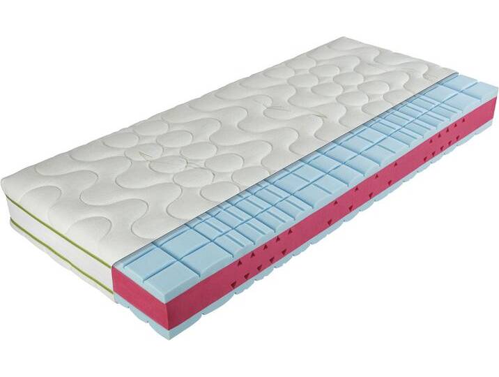 Kaltschaummatratze ALINA Harmonie KS 20 Gr. 2, weiß, B:140cm H:23cm L:200cm, Bezug: 60% Polyester, 40% Viskose. Steppfüllung: 100% Polyester, Matratzen Kaltschaummatratze ALINA Harmonie KS 20 Gr. 2, weiß, B:140cm H:23cm L:200cm, Bezug: 60% Polyester, 40% Viskose. Steppfüllung: 100% Polyester, Matratzen von BAUR