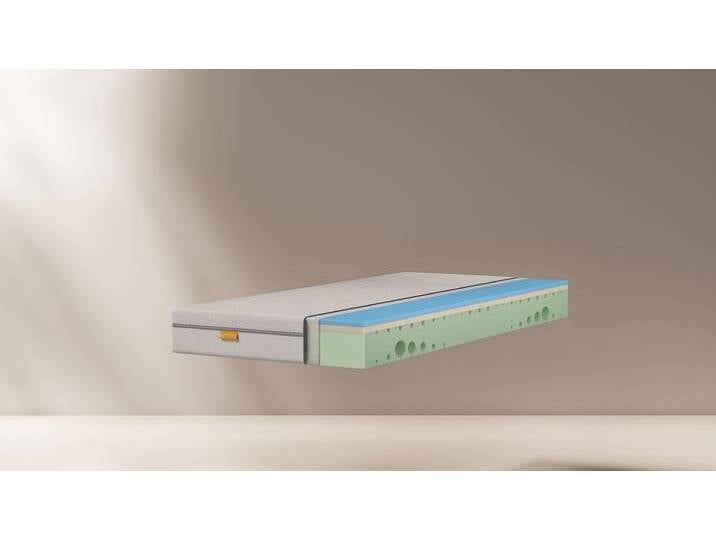 Kaltschaummatratze EMMA Emma One, 7 Zonen Matratze 90x200 cm, 140x200 cm & weitere Größen Gr. 24, weiß, B:90cm H:18cm L:200cm, Bezug (oben): 100% Polyester. Bezug (unten): 89% Polyester, 11% Polypropylen, Matratzen, Matratze H2/H3/H4, ergonomisch, atmungsaktiv, allergikergeeignet, Topseller von BAUR