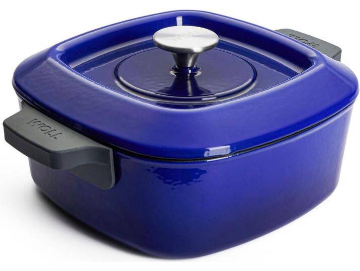 Kasserolle WOLL Iron , blau, B:24cm H:9,5cm L:24cm, Töpfe, 24x24 cm, Induktion Kasserolle WOLL Iron , blau, B:24cm H:9,5cm L:24cm, Töpfe, 24x24 cm, Induktion von BAUR