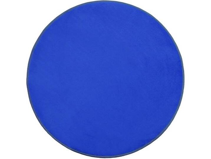 Kinderteppich SITZKREIS , blau, H:5mm Ø:133cm, Polyamid, PRIMAFLOR-IDEEN IN TEXTIL, Teppiche, Spielteppich ideal im Kinderzimmer von BAUR