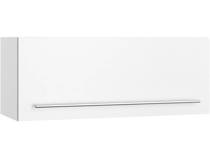 Klapphängeschrank KOCHSTATION KS-Bern2 , weiß (weiß, weiß), B:90cm H:35,2cm T:34,9cm, Spanplatte, Schränke, Breite 90 cm, 1 Klappe von BAUR