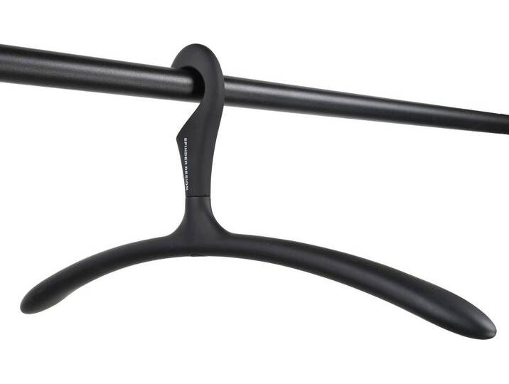 Kleiderbügel SPINDER DESIGN Arx , schwarz, B:45,5cm H:21cm T:4cm, Kunststoff, Kleiderbügel, Breite 45,5 cm Kleiderbügel SPINDER DESIGN Arx , schwarz, B:45,5cm H:21cm T:4cm, Kunststoff, Kleiderbügel, Breite 45,5 cm von BAUR