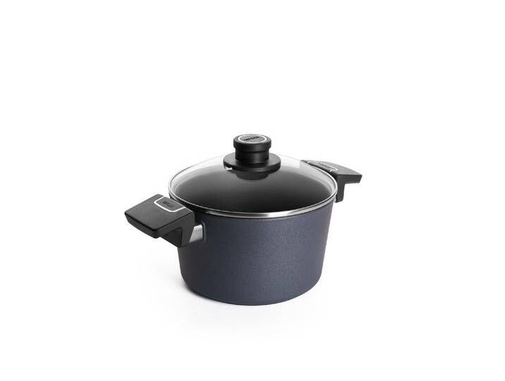 Kochtopf WOLL MADE IN GERMANY Diamond Lite , grau (anthrazit), H:11,5cm Ø:20cm, Töpfe, Ø 20 cm, Induktion von BAUR