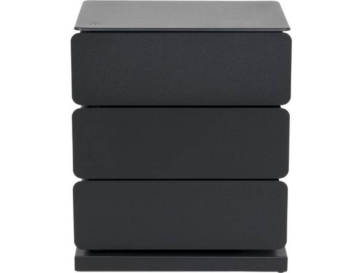 Kommode SPINDER DESIGN Joey , schwarz, B:37cm H:54,5cm T:26cm, Metall, Sideboards, Schubladenkommode, Metall, Breite 37 cm von BAUR