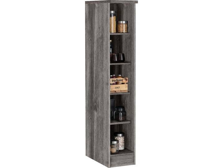 Küchenregal KOCHSTATION KS-Samos , braun (eiche vintage), B:30cm H:165cm T:60cm, Holzwerkstoff, Regale, Breite 30 cm von BAUR
