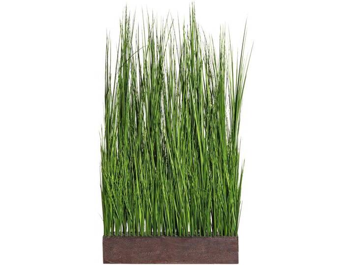 Kunstgras CREATIV GREEN Gras Raumteiler , grün, B:61cm H:125cm T:10cm, Kunststoff, Kunstpflanzen von BAUR