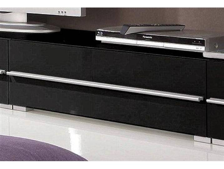 Lowboard HÖLTKEMEYER Aqua , schwarz (schwarz, schwarz), Sideboards, Schönes Anbauprogramm in 2 hochglänzenden Farben, Breite 80 cm von BAUR