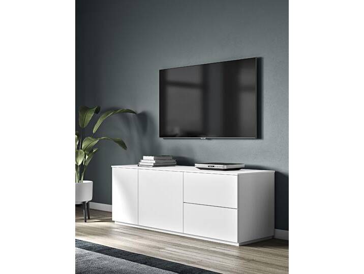 Lowboard TEMAHOME Join , weiß, B:160cm H:57cm T:50cm, Spanplatte, MDF, Sideboards, Kommode mit viel Stauraum 160x57 cm Lowboard TEMAHOME Join , weiß, B:160cm H:57cm T:50cm, Spanplatte, MDF, Sideboards, Kommode mit viel Stauraum 160x57 cm von BAUR