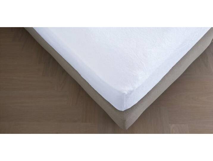 Matratzenschutzbezug KAYORI Saiko Topper , weiß, B:200cm H:7cm L:220cm, Bezug: 80% Baumwolle, 20% Polyester, Matratzenzubehör von BAUR