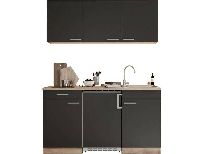 Pantryküche RESPEKTA Luis, Glaskeramikkochfeld, wahlweise Mikrowelle, Korpus Eiche Sägerau , grau (küche: grau, front: grau, korpus: eiche sägerau nachbildung, arbeitsplatte: eiche sägerau nachbildung), B:150cm H:200cm T:60cm, Komplettküchen-Sets, Küchenzeile, Breite 150 cm, in exclusiver Konfiguration für OTTO Pantryküche RESPEKTA Luis, Glaskeramikkochfeld, wahlweise Mikrowelle, Korpus Eiche Sägerau , grau (küche: grau, front: grau, korpus: eiche sägerau nachbildung, arbeitsplatte: eiche sägerau nachbildung), B:150cm H:200cm T:60cm, Komplettküchen-Sets, Küchenzeile, Breite 150 cm, in exclusiver Konfiguration für OTTO von BAUR