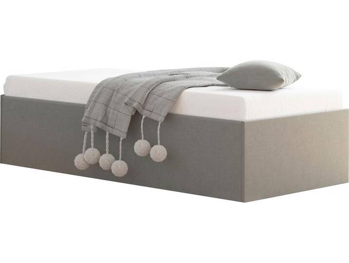 Polsterbett Amrum , grau, B:185cm L:205cm, Bezug Glanzvelours, 100% Polyester, Polsterung 100% Polyester, Gestell Holzwerkstoff, WESTFALIA SCHLAFKOMFORT, Betten, in Samtvelours ohne Kopfteil, mit und ohne Bettkasten erhältlich Polsterbett Amrum , grau, B:185cm L:205cm, Bezug Glanzvelours, 100% Polyester, Polsterung 100% Polyester, Gestell Holzwerkstoff, WESTFALIA SCHLAFKOMFORT, Betten, in Samtvelours ohne Kopfteil, mit und ohne Bettkasten erhältlich von BAUR