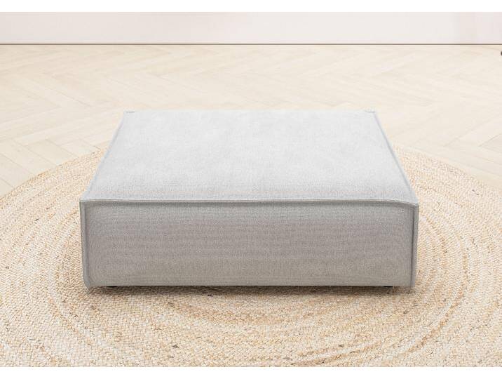 Polsterhocker PLACES OF STYLE Watertown, XXL Hockerbank passend zum Sofa - ideal als Beistellmodul , grau, B:90cm H:43cm T:120cm, 94% Polyester, 6% Nylon, Hocker, erweiterbare Hockerbank mit weicher Polsterung Polsterhocker PLACES OF STYLE Watertown, XXL Hockerbank passend zum Sofa - ideal als Beistellmodul , grau, B:90cm H:43cm T:120cm, 94% Polyester, 6% Nylon, Hocker, erweiterbare Hockerbank mit weicher Polsterung von BAUR