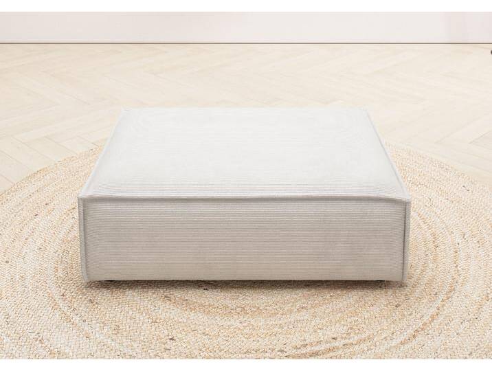 Polsterhocker PLACES OF STYLE Watertown, XXL Hockerbank passend zum Sofa - ideal als Beistellmodul , weiß, B:90cm H:43cm T:120cm, 95% Polyester, 5% Nylon, Hocker, erweiterbare Hockerbank mit weicher Polsterung Polsterhocker PLACES OF STYLE Watertown, XXL Hockerbank passend zum Sofa - ideal als Beistellmodul , weiß, B:90cm H:43cm T:120cm, 95% Polyester, 5% Nylon, Hocker, erweiterbare Hockerbank mit weicher Polsterung von BAUR