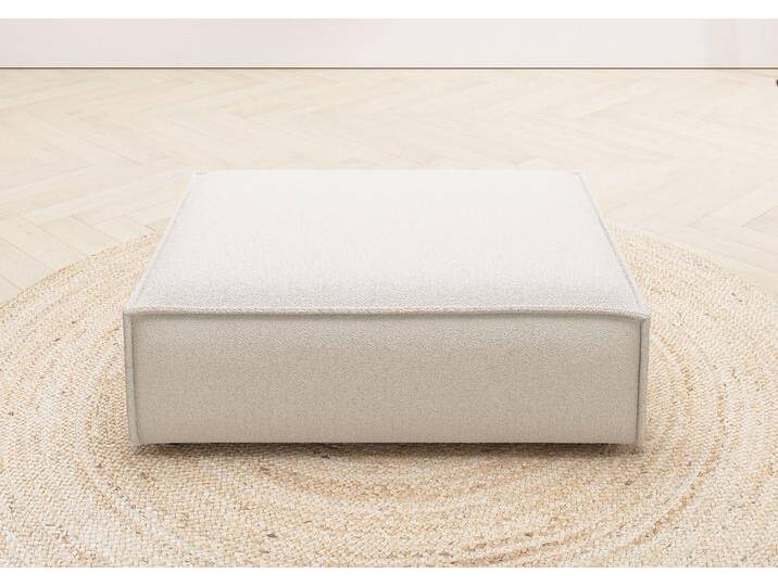 Polsterhocker PLACES OF STYLE Watertown, XXL Hockerbank passend zum Sofa - ideal als Beistellmodul , weiß, B:90cm H:43cm T:120cm, 96% Polyester, 4% Nylon, Hocker, erweiterbare Hockerbank mit weicher Polsterung Polsterhocker PLACES OF STYLE Watertown, XXL Hockerbank passend zum Sofa - ideal als Beistellmodul , weiß, B:90cm H:43cm T:120cm, 96% Polyester, 4% Nylon, Hocker, erweiterbare Hockerbank mit weicher Polsterung von BAUR