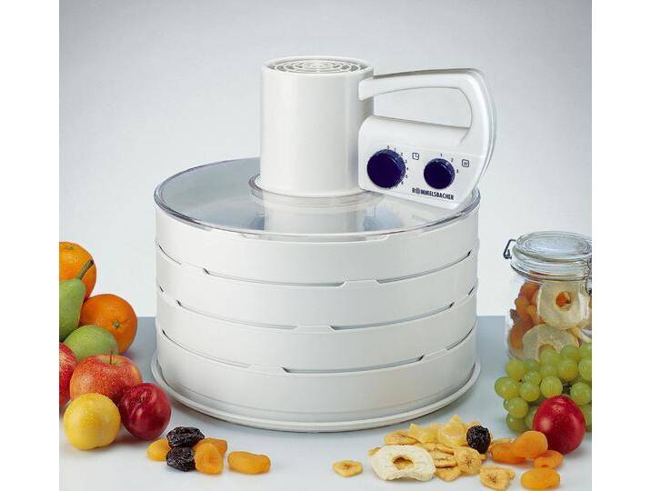 ROMMELSBACHER Dörrautomat »DA 750« , weiß, H:33cm Ø:34cm, Dörrautomaten, mit Zeitschaltuhr mit Abschaltautomatik von BAUR