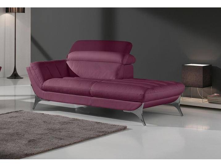 Recamiere EGOITALIANO Sueli, extravagantes Design und erstklassiger Sitzkomfort , rot (cherry), B:180cm H:100cm T:110cm, Leder u00bbNUVOLEu00ab (Echtes Rindsleder). Halbnatürliches, halbnarbiges Rindsleder mit einer natürlichen Körnung von 1, 2 bis 1, 4 mm. Dieses Leder hat eine weiche, wachsartige Hand mit mattem Aussehen und einem Wolkeneffekt. Es handelt sich um ein Naturleder, das die ursprünglichen Eigenschaften der Lederhäute nicht verändert. Das Vorhandensein von verheilten Narben, Körnungsunterschiede, Falten, Adern, Unterschiede in den Farbtönen und andere Spuren, die die Natur auf diesen Fellen hinterlassen hat, sind ein Beweis für die absolute Echtheit und das Zeugnis ihres großen Wertes. Leder u00bbBACIOu00ab (echtes Rindsleder). Halbnarbiges Naturleder mit einer Dicke von 1, 6-1, 8 mm. BACIO hat eine weiche und wachsartige Hand mit halb undurchsichtigem Aussehen. Es handelt sich um ein Naturleder, das die ursprünglichen Eigenschaften der Lederhäute nicht verändert. Das Vorhandensein von verheilten Narben, Körnungsunterschiede, Falten, Adern, Unterschiede in den Farbtönen und andere Spuren, die die Natur auf diesen Fellen hinterlassen hat, sind ein Beweis für die absolute Echtheit und das Zeugnis ihres großen Wertes. Leder u00bbCAREZZAu00ab (Rindsleder). Halbnarbiges Naturleder mit einer Dicke von 1, 2-1, 4 mm. Es hat eine weiche und wachsartige Hand mit halb undurchsichtigem Aussehen. CAREZZA ist ein Naturleder, das die ursprünglichen Eigenschaften der Mäntel nicht verändert. Das Vorhandensein von verheilten Narben, Körnungsunterschiede, Falten, Adern, Unterschiede in den Farbtönen und andere Spuren, die die Natur auf diesen Fellen hinterlassen hat, sind ein Beweis für die absolute Echtheit und das Zeugnis ihres großen Wertes., Sofas, Solitärmöbel, hochwertiger Lederbezug, inklusive Kopfteilverstellung von BAUR