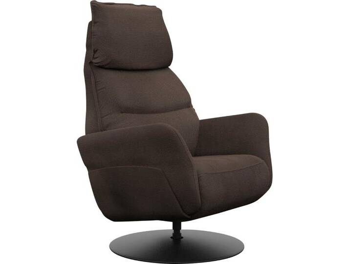 Relaxsessel ALINA Thimo , braun (dunkelbraun xbo 4), B:84cm H:117cm T:90cm, Struktur fein XBO (100% Polyester), Sessel, in Größe L, Liegefläche 185cm, verstellbar, optional mit Aufstehhilfe von BAUR