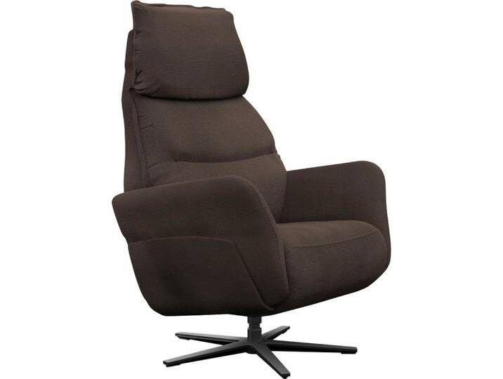 Relaxsessel ALINA Thimo , braun (dunkelbraun xbo 4), B:84cm H:117cm T:90cm, Struktur fein XBO (100% Polyester), Sessel, in Größe L, Liegefläche 185cm, verstellbar, optional mit Aufstehhilfe von BAUR