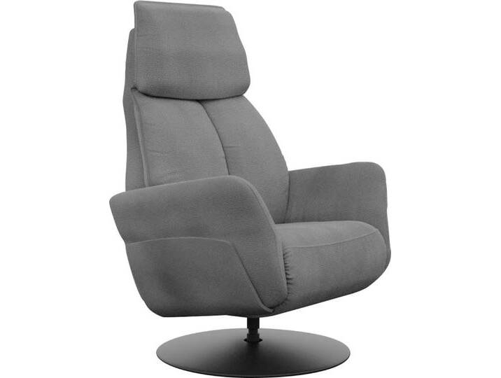 Relaxsessel ALINA Thimo , grau (anthrazit xbo 9), B:84cm H:114cm T:88cm, Struktur fein XBO (100% Polyester), Sessel, in Größe M, Liegefläche 180cm, verstellbar, optional mit Aufstehhilfe von BAUR