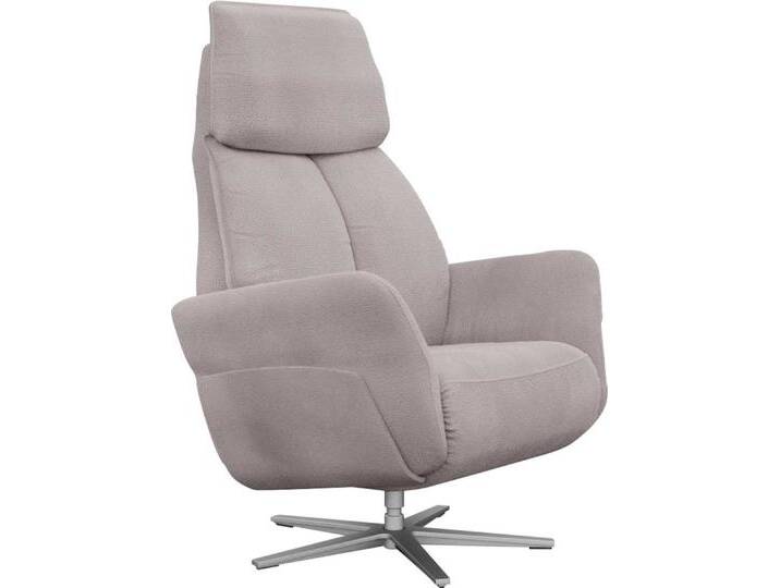 Relaxsessel ALINA Thimo , grau (mittelgrau xbo 19), B:84cm H:114cm T:88cm, Struktur fein XBO (100% Polyester), Sessel, in Größe M, Liegefläche 180cm, verstellbar, optional mit Aufstehhilfe von BAUR