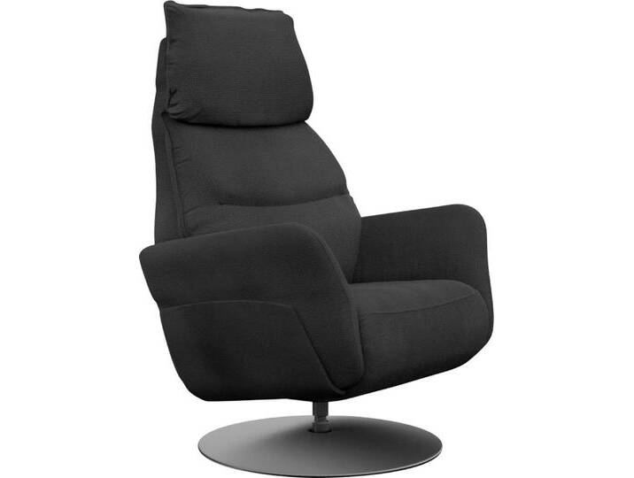 Relaxsessel ALINA Thimo , schwarz (schwarz xbo 10), B:84cm H:114cm T:88cm, Struktur fein XBO (100% Polyester), Sessel, in Größe M, Liegefläche 180cm, verstellbar, optional mit Aufstehhilfe von BAUR