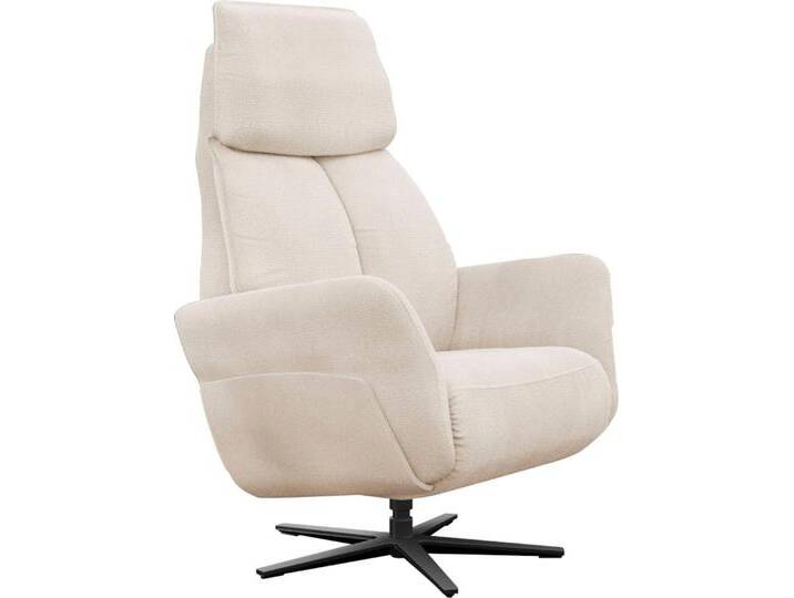 Relaxsessel ALINA Thimo , weiß (weiß xbo 1), B:84cm H:114cm T:88cm, Struktur fein XBO (100% Polyester), Sessel, in Größe M, Liegefläche 180cm, verstellbar, optional mit Aufstehhilfe von BAUR