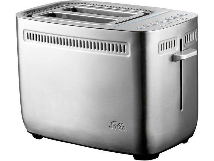 SOLIS OF SWITZERLAND 2-in-1-Toaster Sandwich Toaster (Typ 8003) , silber, B:21cm H:18cm T:29cm, Toaster, 2 in 1 Toaster und Sandwichmaker von BAUR