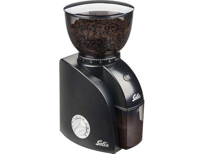 SOLIS OF SWITZERLAND Kaffeemühle Scala Zero Static , schwarz, B:14cm H:29cm T:17cm, Kaffeemühlen von BAUR