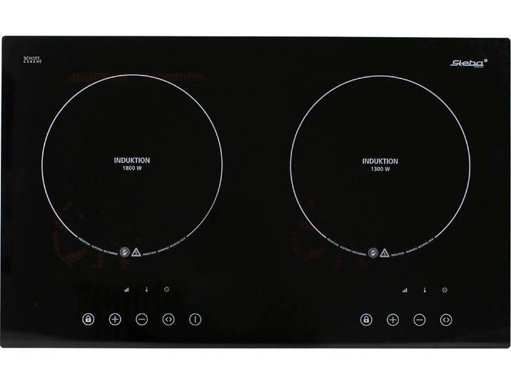 STEBA Doppel-Induktionskochplatte IK 300 S.C. , schwarz, B:69cm H:7cm T:42cm, Kochplatten STEBA Doppel-Induktionskochplatte IK 300 S.C. , schwarz, B:69cm H:7cm T:42cm, Kochplatten von BAUR