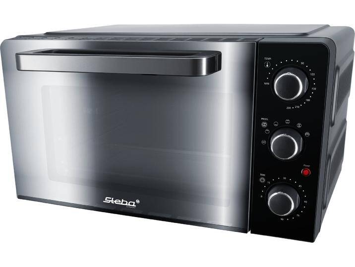 STEBA Minibackofen KB 224 , schwarz, B:53cm H:29cm T:43cm, Minibacköfen von BAUR