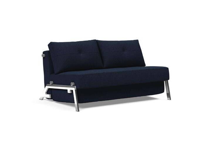 Schlafsofa INNOVATION LIVING ™ Cubed Klappsofa, hochwertige Schlaffunktion, Design und extra Komfort , blau, B:145cm H:79cm T:103cm, Sofas, Frontauszug, sehr platzsparend, abgewinkelt Sitzen, waagerecht liegen von BAUR