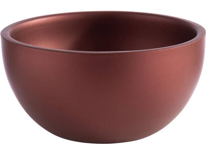 Servierschale APS LEVANTE , rot (rubinrot), B:17cm H:8,5cm L:17cm T:17cm Ø:17cm, Edelstahl, Schüsseln, ein echter Hingucker an jedem Buffet oder gedeckten Tisch von BAUR