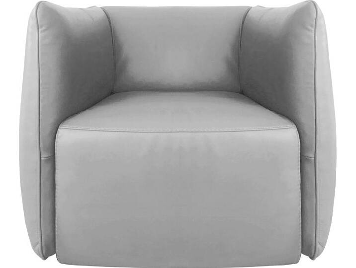 Sessel EGOITALIANO Ludo Loungesessel, Designsessel, Clubsessel, elegant und zeitlos , grau (stone), B:80cm H:68cm T:80cm, Leder u00bbBULLu00ab (echtes Rindsleder). Geschliffenes, pigmentiertes und behandeltes Rindsleder mit einer Dicke von 1, 3-1, 5 mm. Dieses Leder zeigt eine ziemlich weiche Hand mit einem halb undurchsichtigen Aussehen. Es handelt sich um ein geschütztes Leder. Eine leichte Deckschicht schützt sie vor Flecken, ohne ihre ursprünglichen Eigenschaften zu verändern. Die geschützten Leder kombinieren die Vorteile von Natürlichkeit und Weichheit mit einer guten Beständigkeit gegen Verschleiß und Ausbleichen. Das Vorhandensein der charakteristischen Zeichen, die das Leben des Tieres bestimmen, wie Narben, Körnungsunterschiede, Falten, Adern, Disharmonien in Farbtönen, beweisen ihre absolute Echtheit und großen Wert., Sessel, Einzelsessel, mit tollem Sitzkomfort, Solitärsessel von BAUR
