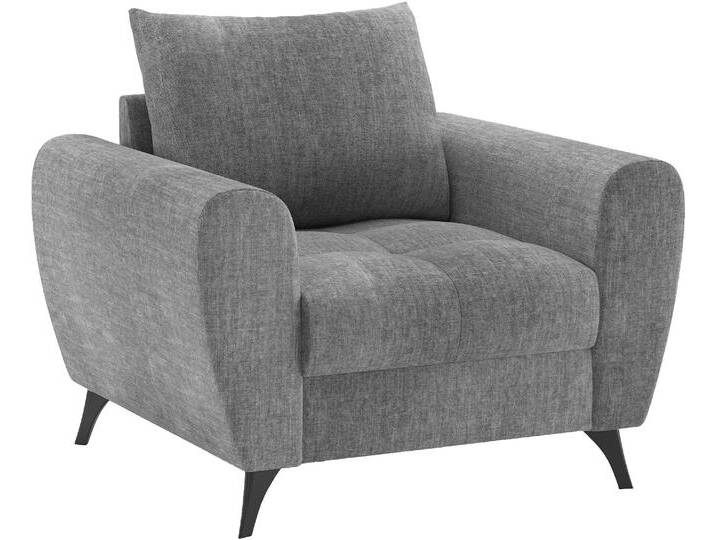 Sessel MR. COUCH Blackburn II , grau (dolce 16 graphite), B:96cm H:71cm T:90cm, Dolce (100% Polyester), Sessel, Polstersessel Einzelsessel, Passend zu der Garnitur, mit Kaltschaumpolsterung bis 140 kg belastbar von BAUR