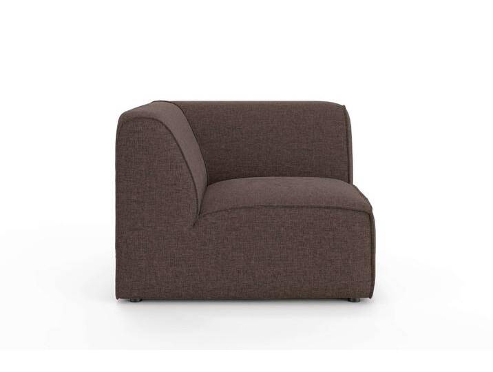 Sofa-Eckelement RAUM.ID Merid, Sofaelement, Maße B/T/H: 97/97/46 cm , braun, B:97cm H:70cm T:97cm, 100% Polyester, Polsterelemente, als Modul oder separat verwendbar, für individuelle Zusammenstellung Sofa-Eckelement RAUM.ID Merid, Sofaelement, Maße B/T/H: 97/97/46 cm , braun, B:97cm H:70cm T:97cm, 100% Polyester, Polsterelemente, als Modul oder separat verwendbar, für individuelle Zusammenstellung von BAUR