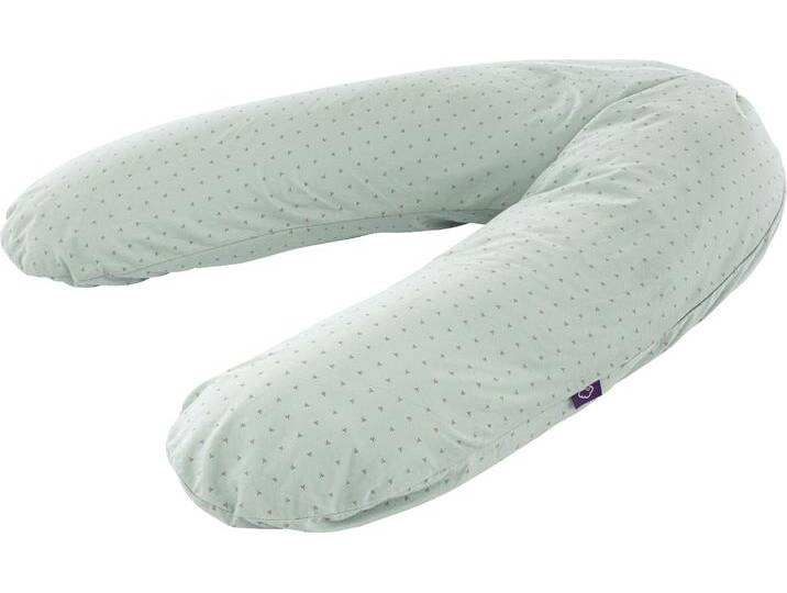 Stillkissen TRÄUMELAND Kissen Twister grün , grün, B:16cm H:10cm L:190cm, Baumwolle, Funktionskissen, vielseitige Anwendungsmöglichkeiten von BAUR