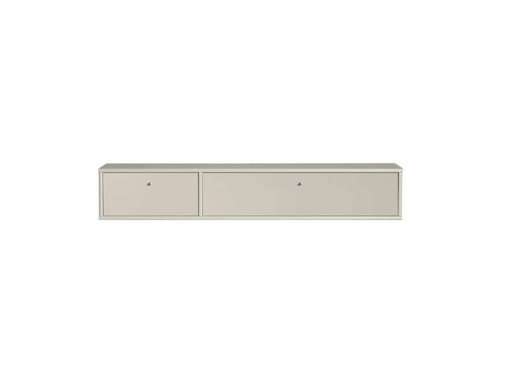 TV-Board HAMMEL FURNITURE Mistral Fernsehschrank, Medienmöbel, Hängend , beige, B:133cm H:22,4cm T:32,5cm, MDF, Massivholz, Spanplatte, Sideboards, Schublade und Klapptür, Lowboard, B: 133 cm von BAUR