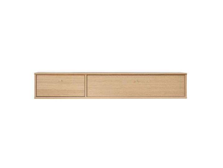 TV-Board HAMMEL FURNITURE Mistral Fernsehschrank, Medienmöbel, Hängend , weiß (eiche weiß pigmentiert), B:133cm H:22,4cm T:32,5cm, MDF, Massivholz, Spanplatte, Sideboards, Schublade und Klapptür, Lowboard, B: 133 cm von BAUR