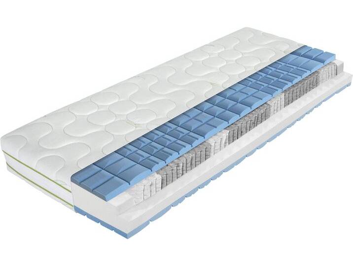 Taschenfederkernmatratze ALINA Harmonie TF 20 Gr. 3, weiß, B:100cm H:23cm L:220cm, Bezug: 60% Polyester, 40% Viskose. Steppfüllung: 100% Polyester, Matratzen von BAUR